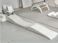 White Ride On Roller Coaster