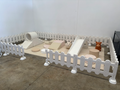 White Safety Fencing